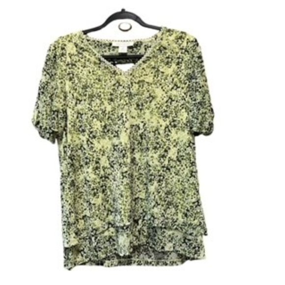 Skye's the Limit Cute Green Summer Top - Picture 1 of 6